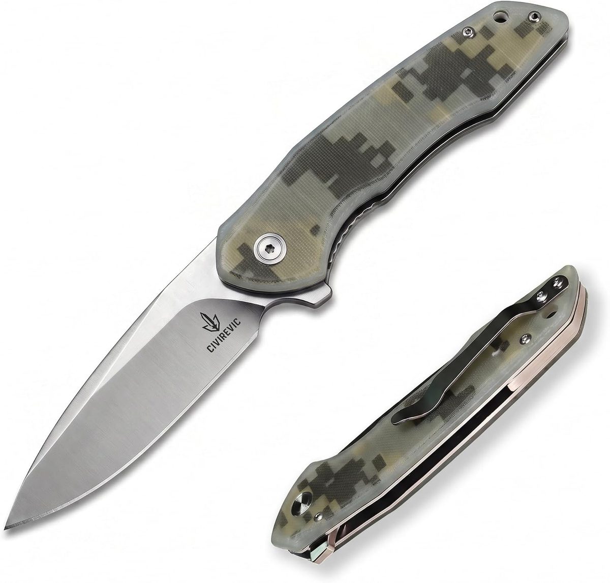 ViperLock 3.54" — D2 Camo Green G10