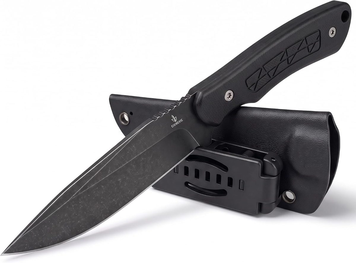WildCore 4.33" — D2 Full Tang, Sheath