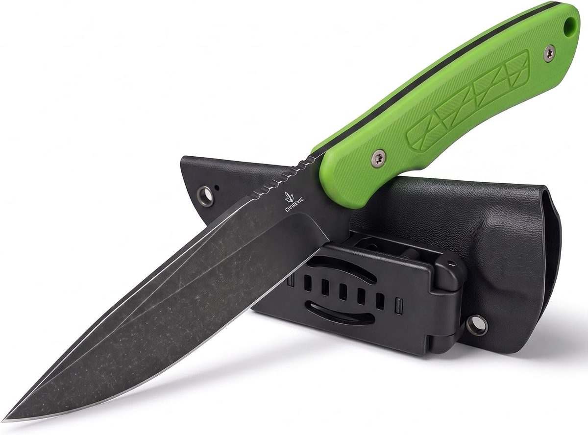 WildCore 4.33" — D2 Green G10, Camp